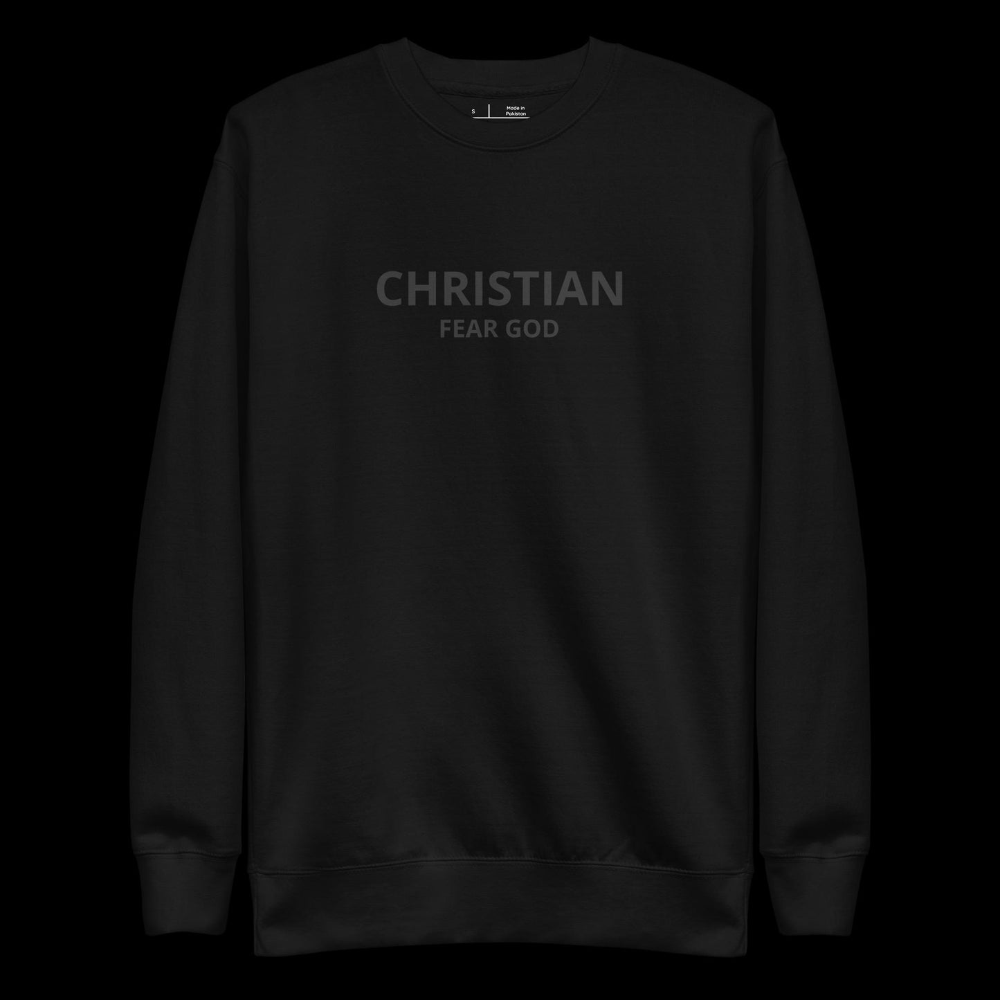 CHRISTIAN / FEAR GOD SWEATSHIRT